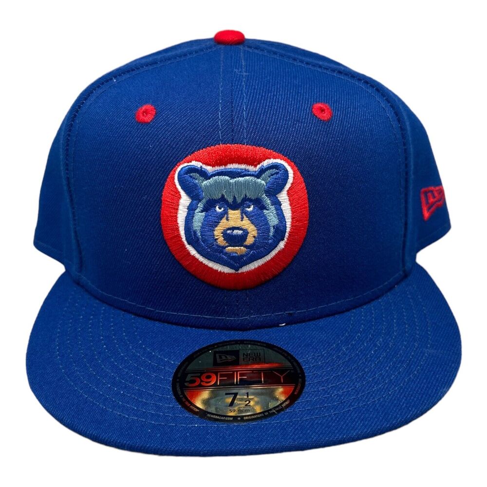 New‎ Era 59FIFTY Tennessee Smokies Blue Fitted Hat Men's Sz 7-1/2